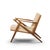 Wood Poul Jensen for Selig Mid Century Walnut Z Lounge Chairs - Pair For Sale - Image 7 of 12