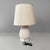 Italian modern table lamp ananas shape in white ceramic, 1970s Table lamp with a white glazed ceramic base in the shape of...