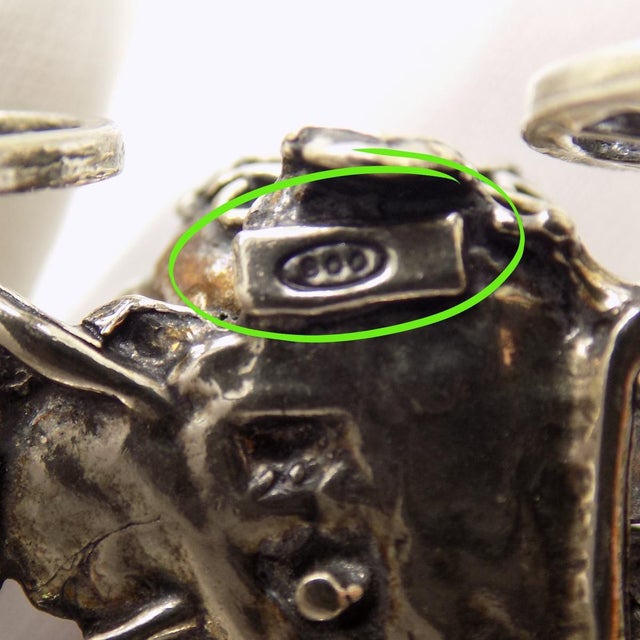 Vintage Italian Handmade Silver Cinderella Pumpkin Carriage with Horse Figurine, 1980s For Sale - Image 9 of 13