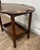 Brown Vintage the Bombay Company Chippendale Mahogany Butler Table or Bar With Tray For Sale - Image 8 of 18