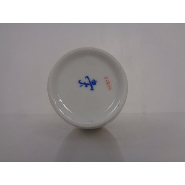 Op Art Porcelain Sphere-Ellipses Vase by E.A. Sundermann for Fürstenberg, Germany, 1970s For Sale - Image 13 of 14