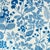 Sample - Schumacher Emaline Embroidery Fabric in Blue For Sale