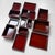 1920s Taishō Japanese Kiridame Nesting Boxes, 1920, Set of 7 For Sale - Image 5 of 18