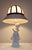 2000 - 2009 Vintage Italian Table Lamp Depicting a Reading Girl in Stonelite, 2000s For Sale - Image 5 of 13