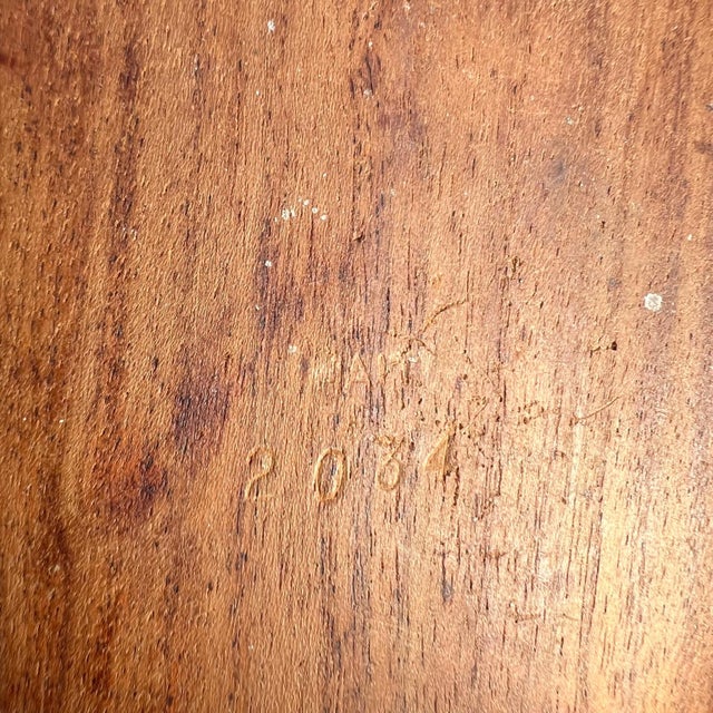 1970s Haitian Tropical Mahogany Sculptural Tray For Sale - Image 9 of 12