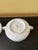 Late 19th Century Late 19th Century Aynsley White Cottage Garden Casserole Serving Dish With Lid, Made in England For Sale - Image 5 of 6