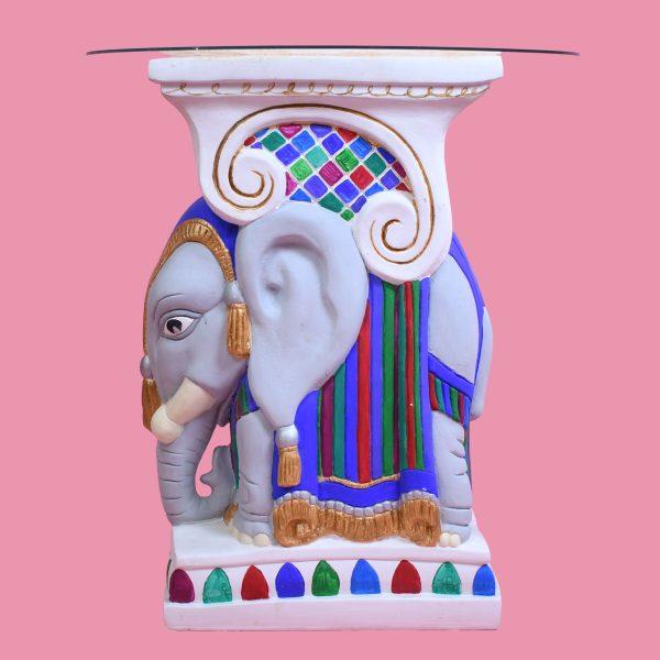 Mid-Century Modern MCM Elephant Side Table For Sale - Image 3 of 4