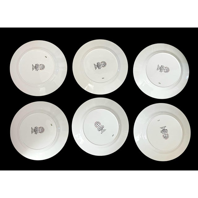 Ceramic 12 Gustavsberg Törnrosa (Sleeping Beauty), Salad Dessert Plates Margareta Henn For Sale - Image 7 of 7