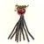 Pink Bochic “Orient” Ruby & Black Pearl Brooch Set In 18K Gold & Silver For Sale - Image 8 of 12