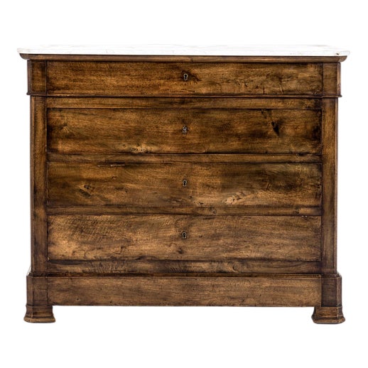 French Cherrywood Commode, 1850s For Sale