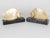Art Deco Polished Brass and Marble LongHorn Bull Bookends For Sale - Image 10 of 15