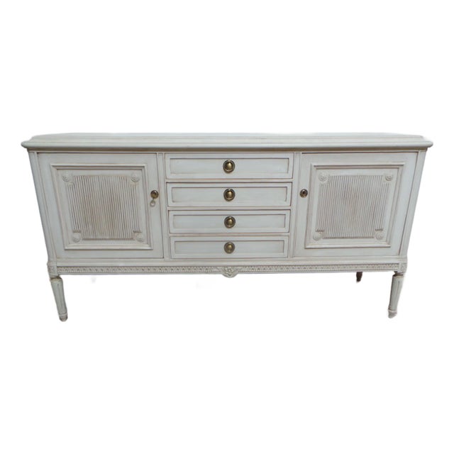 Swedish Gustavian Style Sideboard For Sale