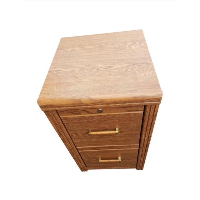 TwoDrawer Locking Filing With BuildIn Hanging File Folder