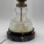 Black Vintage Hollywood Regency Cut Glass Brass Table Lamp Black Marble Base For Sale - Image 8 of 10