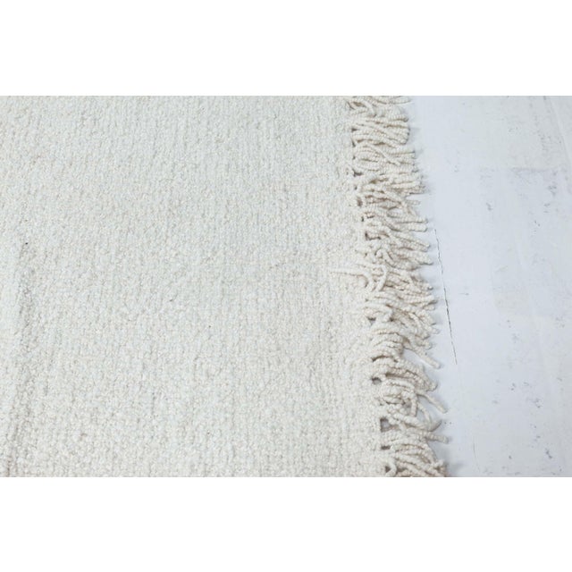 Textile Oversized Modern Beige Flat-Weave Wool Rug by Doris Leslie Blau For Sale - Image 7 of 9