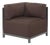 Axis Corner Chair Sterling Chocolate Titanium Frame For Sale