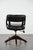Chesterfield Office Chair in Cowhide Leather on Wheels For Sale - Image 4 of 18