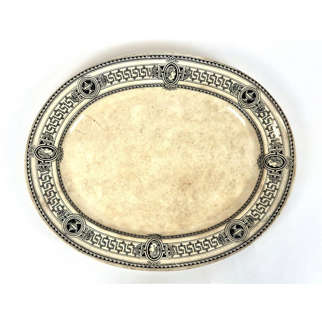 19th Century Victorian Transferware Plate from Brownhills Pottery Company For Sale - Image 12 of 12
