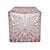West German a & H Cranberry Cut-to-Clear Lead Crystal Whiskey Decanter 9" For Sale - Image 14 of 15