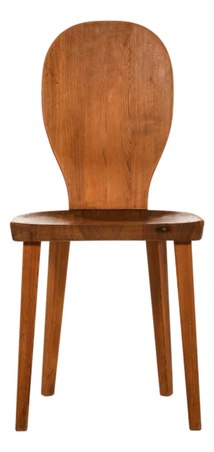 Dining Chairs in Pine attributed to Carl Malmsten, 1933, Set of 8