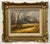 Textile Farm in the Woods at Winter in the English Countryside with Warm Brown Colours Circa 1990 For Sale - Image 7 of 15