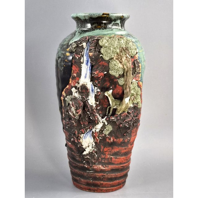 Japanese Meiji-Taisho Sumida Gawa Vase by Hiroshi, 1890s For Sale - Image 12 of 12