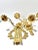 Vintage French Louis XVI Style Brass Wall Sconces – Pair For Sale - Image 10 of 12