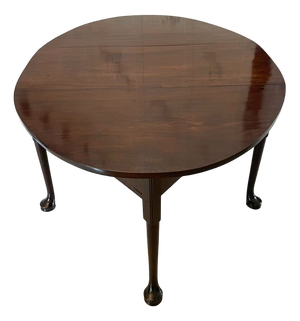Large Antique George III Mahogany Dining Table, 1780s