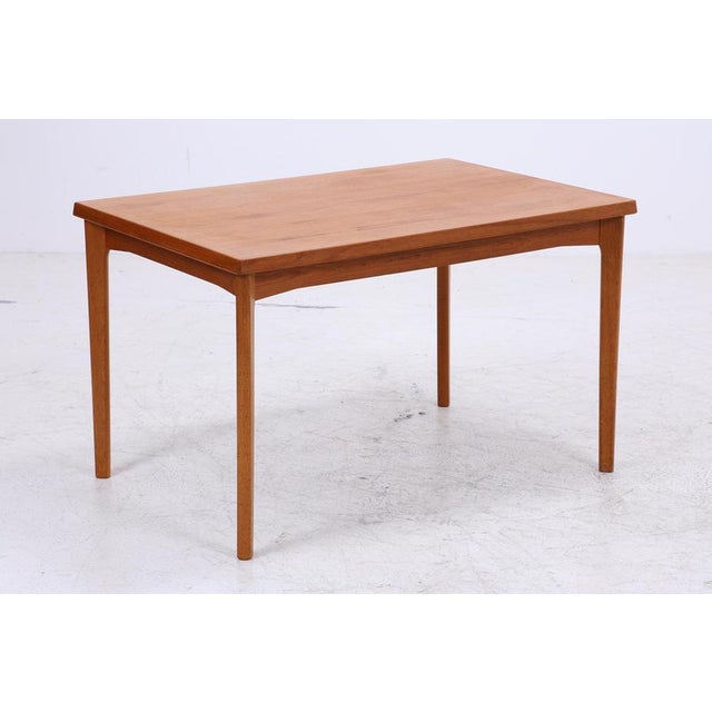 Vintage Teak Dining Table by Burchardt-Nielsen | Mid-Century Extendable Table Danish Design, 1960s For Sale - Image 13 of 15