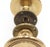 Traditional Traditional Cast Brass 3 In. Beaded Door Knob Set For Sale - Image 3 of 6
