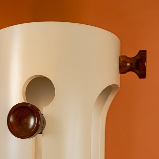 Mid-Century Modern Vintage Italian Rotating Coat Rack by Carlo Di Carli, 1960s For Sale - Image 3 of 6