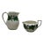 Elegant Wedgwood Napoleon Ivy Pitcher Duo - Imperial Heritage in Porcelain For Sale