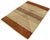 Contemporary Contemporary Gabbeh Tan/Rust Wool Rug - 4'1'' X 5'8'' For Sale - Image 3 of 10