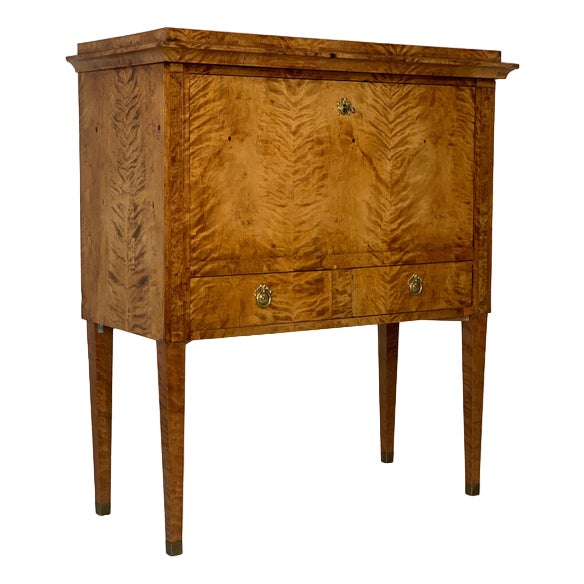 Biedermeier Secretary Cabinet, 1830s For Sale