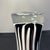 Vintage Italian Murano Style Chocolate and White Blown Glass Vase For Sale In Dallas - Image 6 of 6