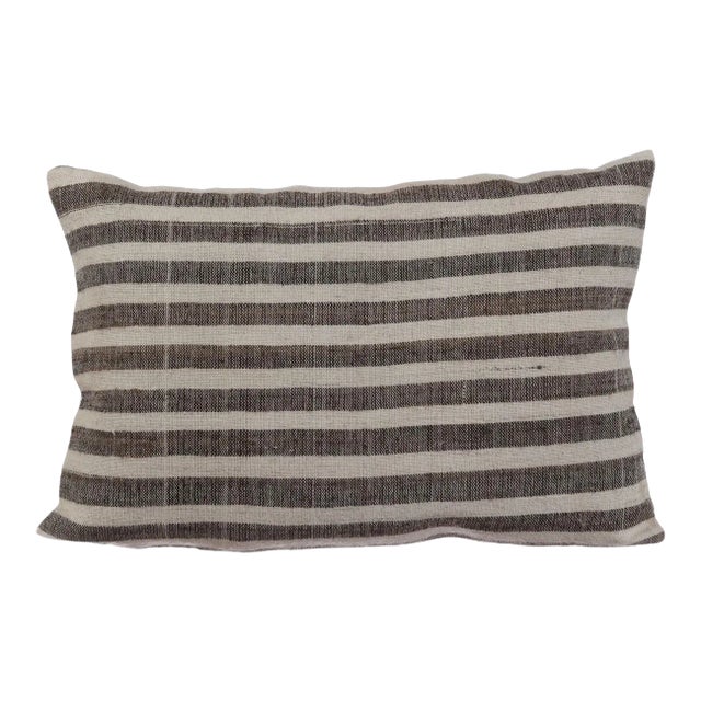 Striped Kilim Pillow Cover For Sale