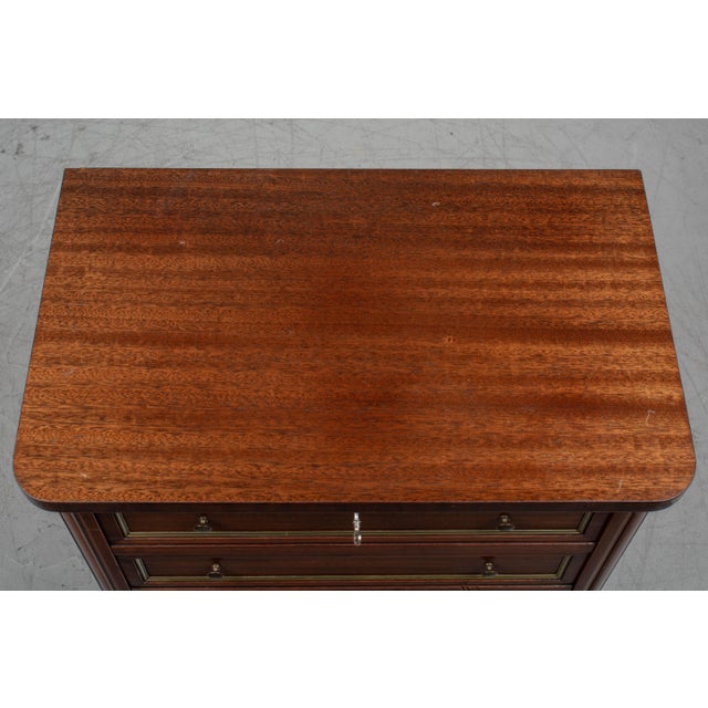 French Mahogany Side Table Bar Chairish