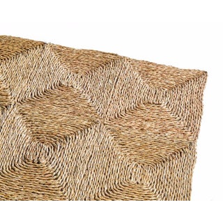 Rush House for Chairish Original Seagrass Area Rug 10' x 14' For Sale