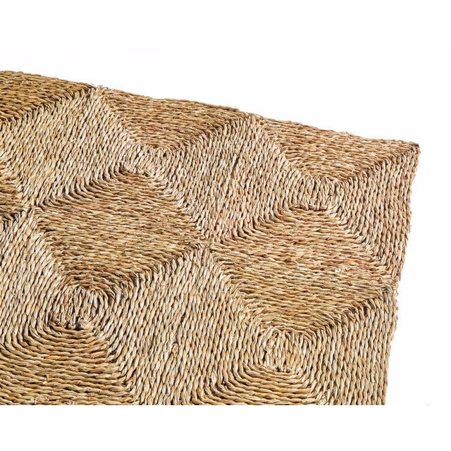 Rush House for Chairish Original Seagrass Area Rug 10' x 14' For Sale