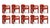 Double Arch Dining Chairs in Crimson Red Cotton Velvet from Insidherland, Set of 10 For Sale - Image 16 of 16