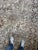 Vintage Heriz Abrash and Earthy Cool Palette Taupe Rug 9.4 x 12.5 For Sale - Image 13 of 14