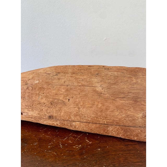 Hand-Carved Driftwood Whale Sculpture for a Collected Coastal Interior For Sale - Image 4 of 11
