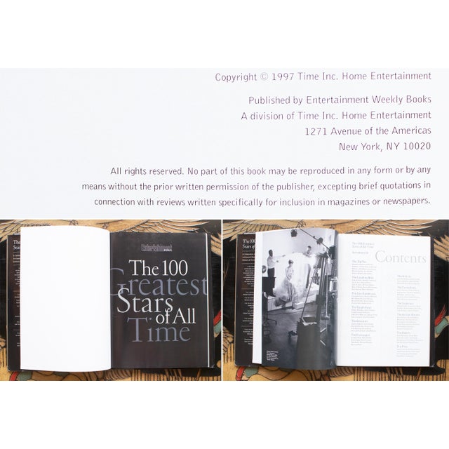 1997 "The 100 Greatest Stars of All Time", Coffee Table Photography Book For Sale - Image 4 of 18