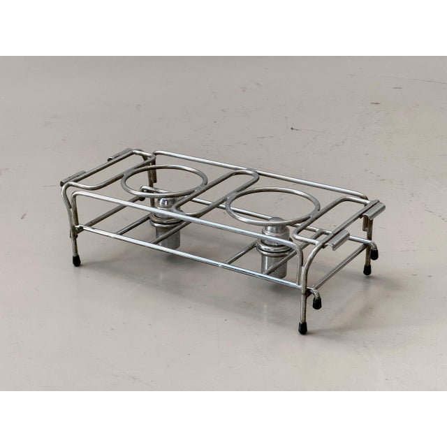 French Art Deco Bar Trolley with Removable Oil Lamps, 1940s For Sale - Image 3 of 17