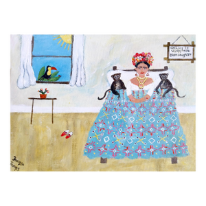 Companions in a Quilt, Frida Kahlo by Therese James