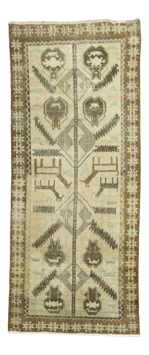 Tribal Pictorial Runner, 3' X 6'9''