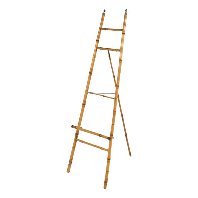 Bamboo Floor Picture Easel For Sale