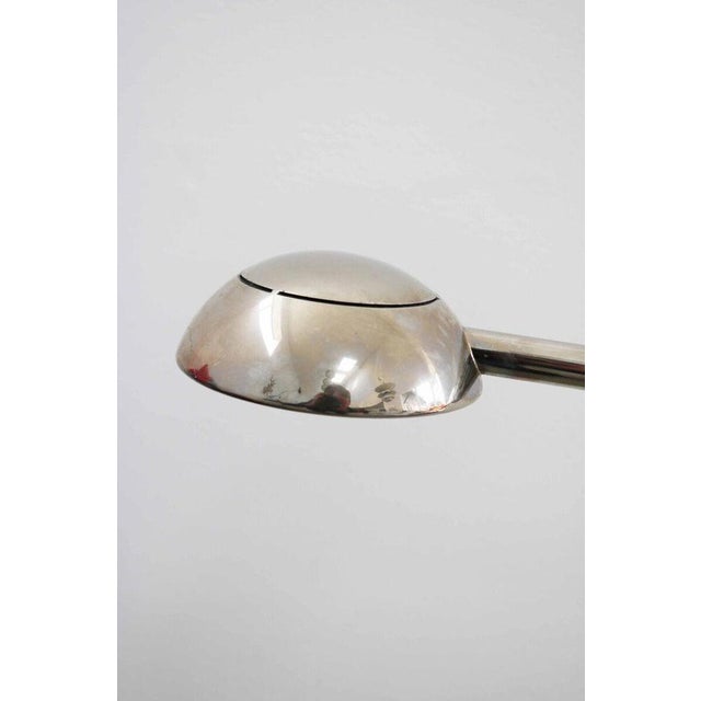 Yon Floor Lamp in Nickel by Florian Schulz, 1990s For Sale - Image 6 of 10
