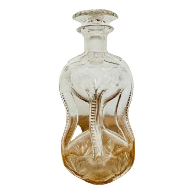 Edwardian Shaped Whisky Decanter, 1900s For Sale
