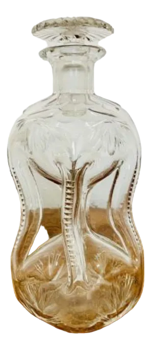 Edwardian Shaped Whisky Decanter, 1900s
